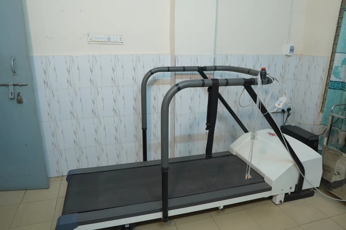 Cardiac exercise tolerance testing at Dhaka Clinic, Tangail