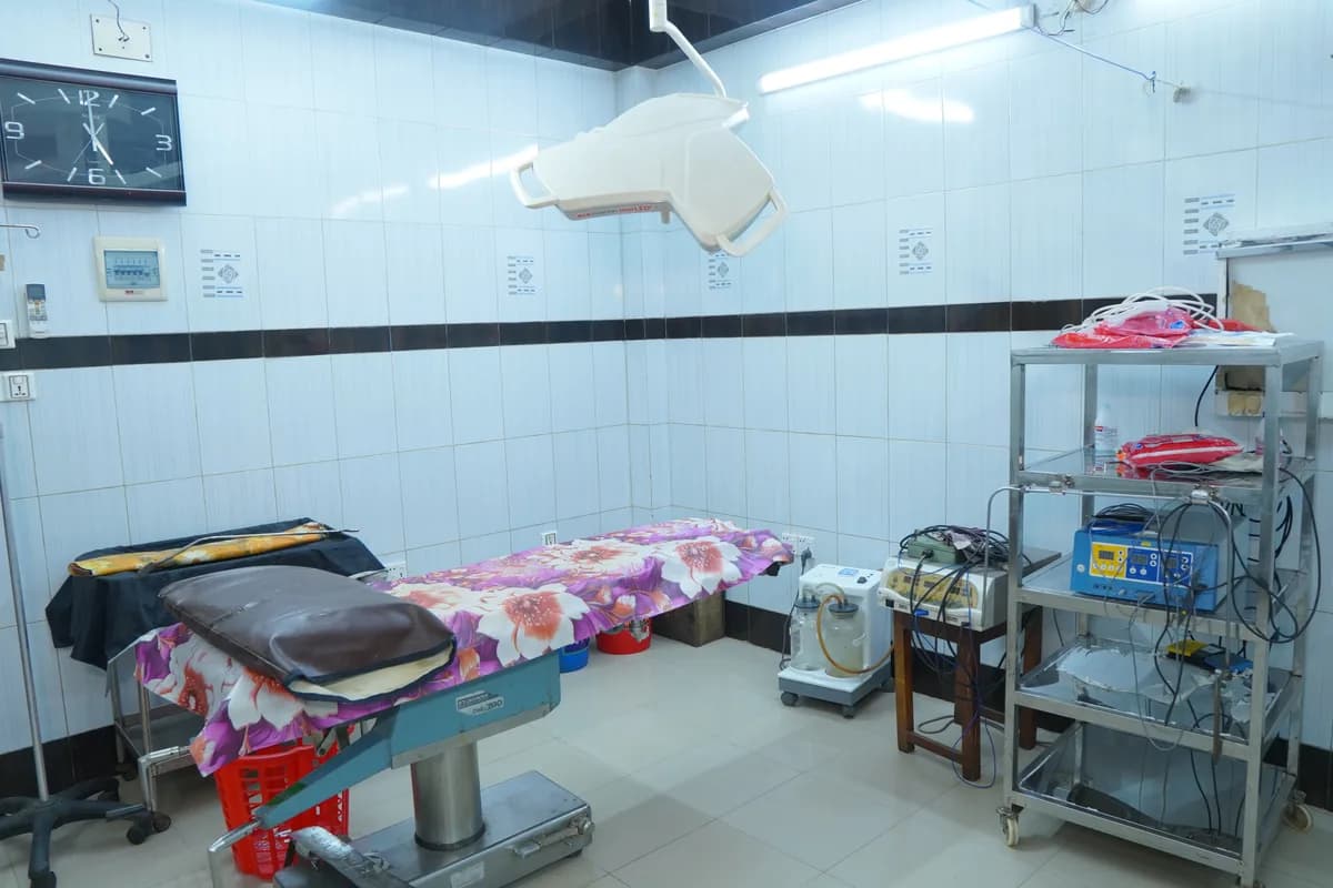 The operation theatre at Dhaka Clinic & Nursing Home, Tangail